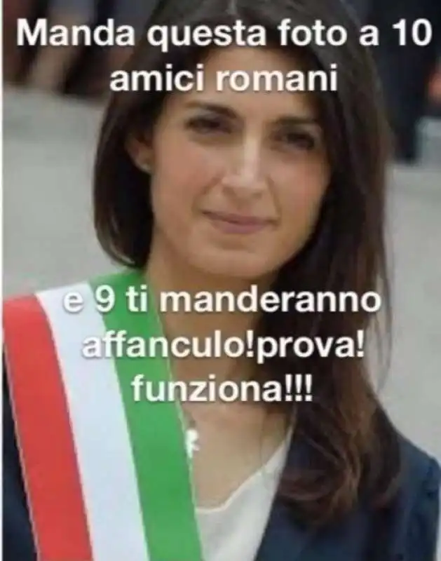 VIRGINIA RAGGI MEME