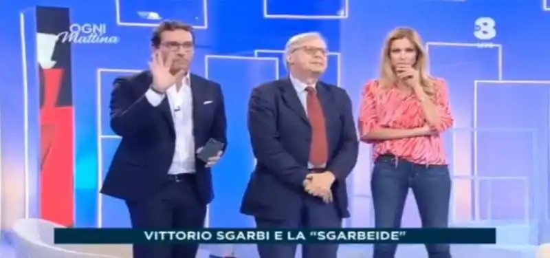 vittorio sgarbi a ogni mattina