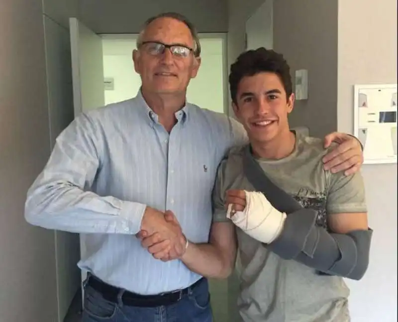 xavier mir con marc marquez 