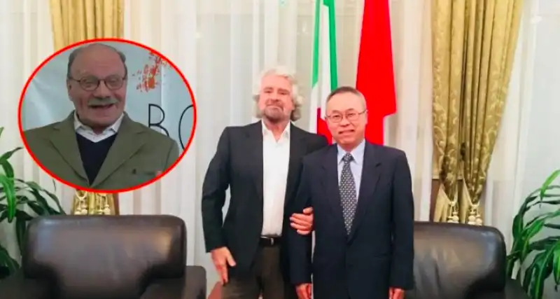 ambasciatore cinese grillo e mutti nel riquadro