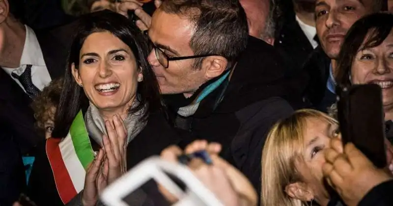 andrea severini e virginia raggi 1