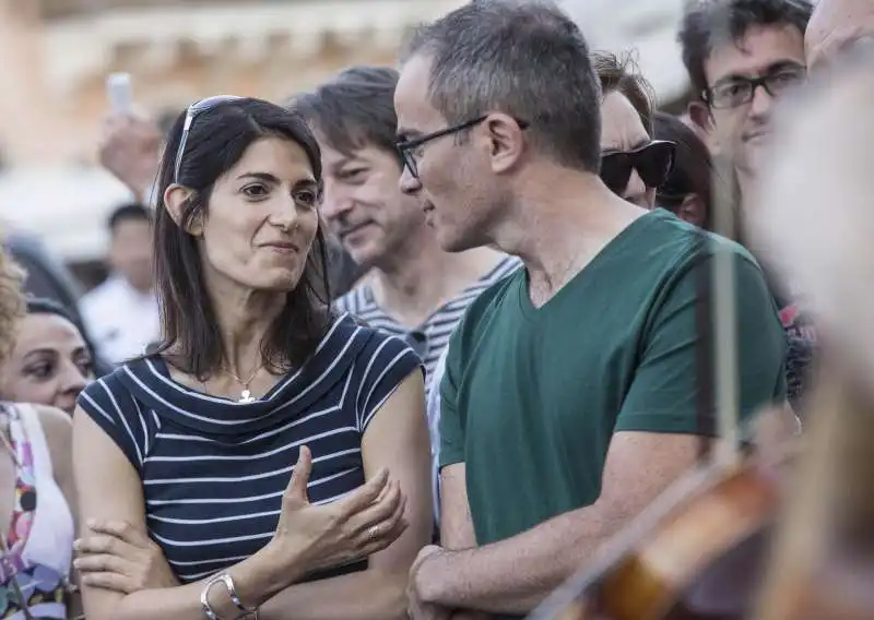 andrea severini e virginia raggi