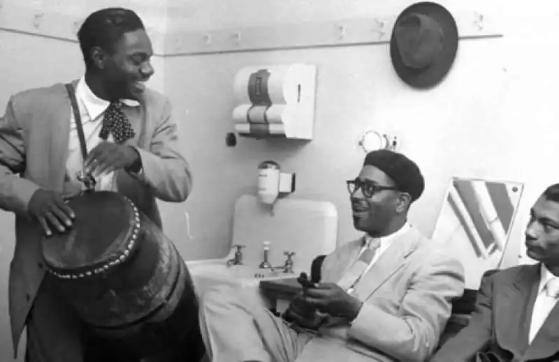 Chano Pozo con Dizzy Gillespie