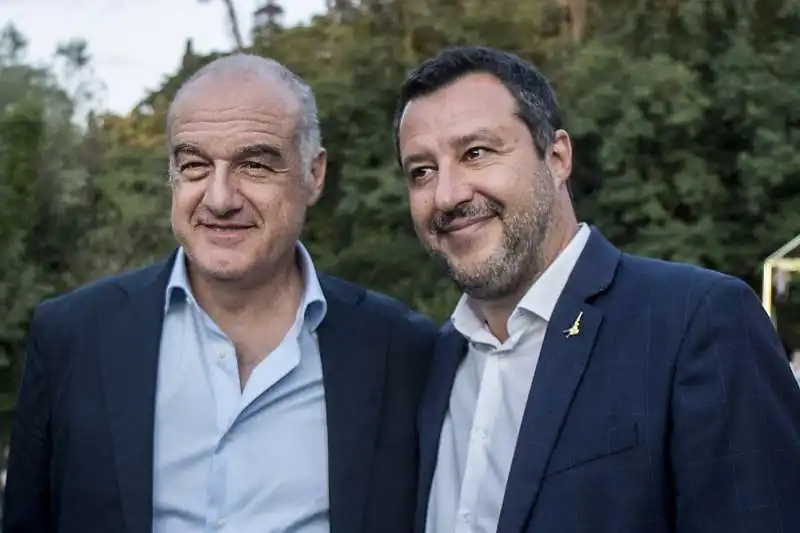 ENRICO MICHETTI MATTEO SALVINI