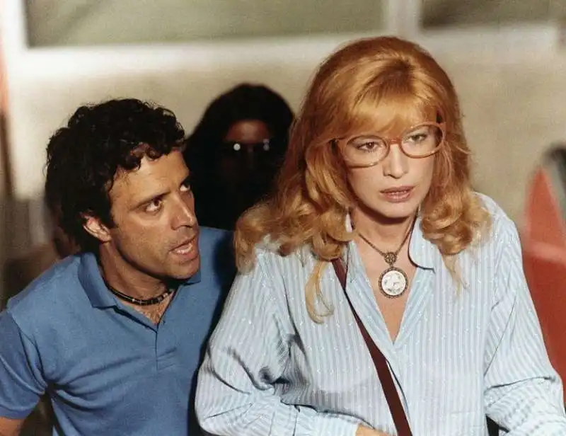 Enrico Montesano e Monica Vitti