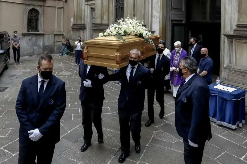 funerali di roberto calasso   foto ansa:mourad balti touati 