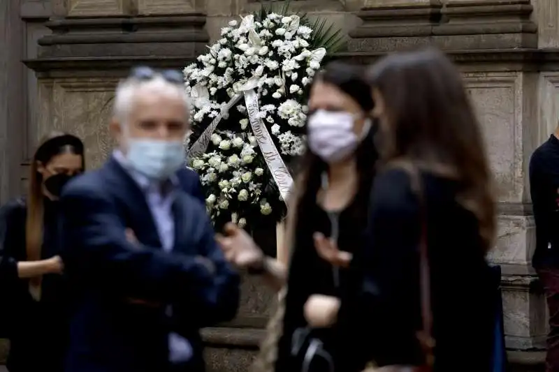 funerali di roberto calasso   foto ansa:mourad balti touati  2