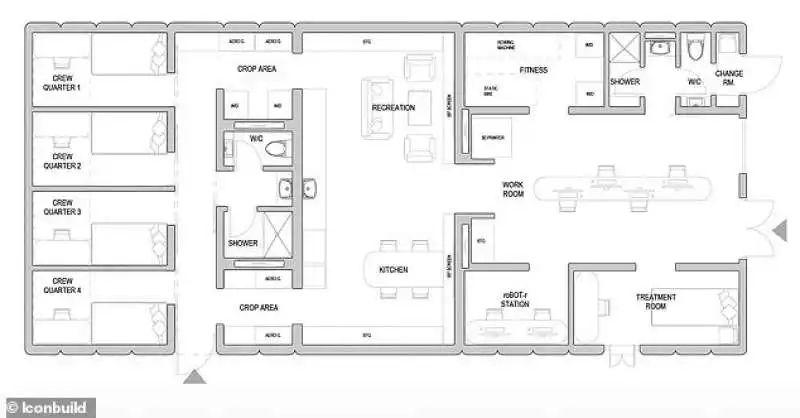 habitat di marte in 3d 9