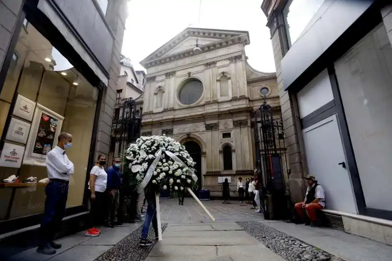 i funerali di roberto calasso   foto ansa:mourad balti touati