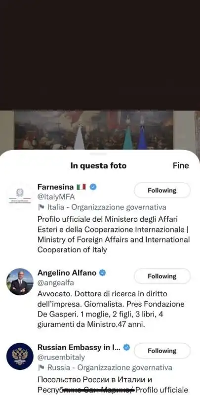 IL  MINISTERO DEGLI ESTERI RUSSO TAGGA ALFANO DURANTE LA VISITA  LAVROV DRAGHI  