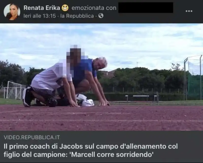 il post dell ex compagna di marcell jacobs dopo la vittoria alle olimpiadi