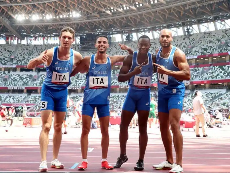 italia 4x 100 