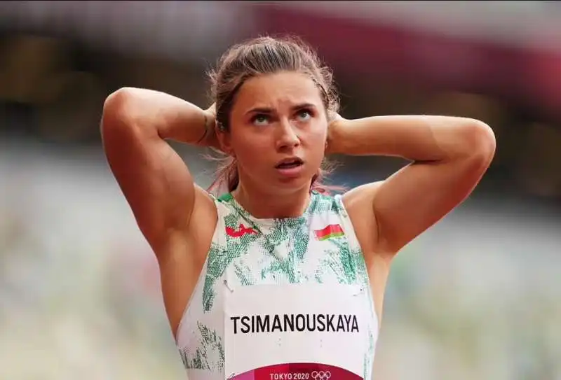 krystsina tsimanouskaya a tokyo 2020