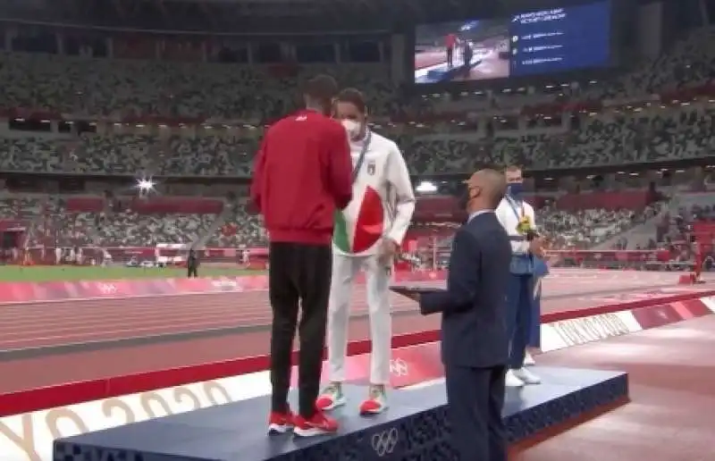 LA DOPPIA PREMIAZIONE DI GIANMARCO TAMBERI E Mutaz Barshim