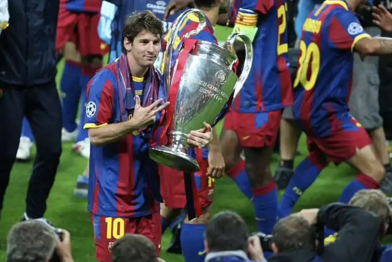 leo messi champions league