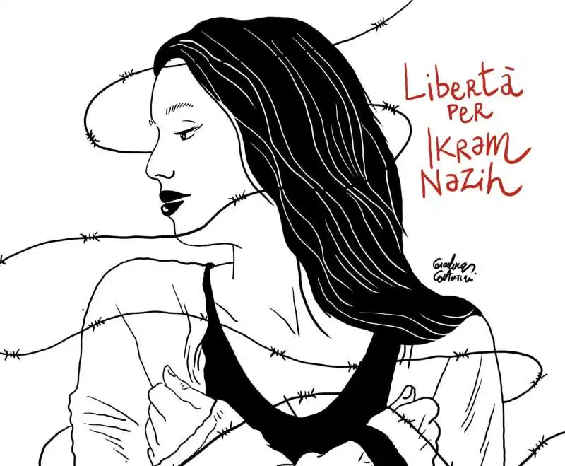 LIBERTA'  PER IKRAM NAZIH - BY GIANLUCA COSTANTINI