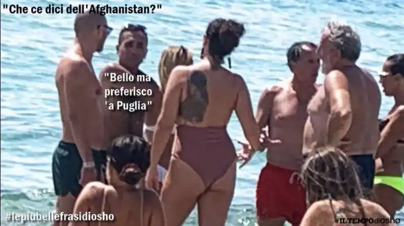 LUIGI DI MAIO AL MARE IN PUGLIA CON MICHELE EMILIANO E FRANCESCO BOCCIA - BY OSHO