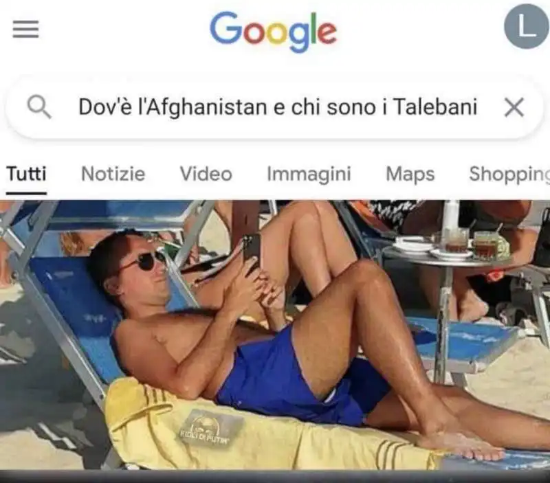 luigi di maio e la crisi in afghanistan   meme 1