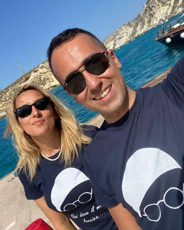 LUIGI DI MAIO E VIRGINIA SABA ALLE TREMITI 