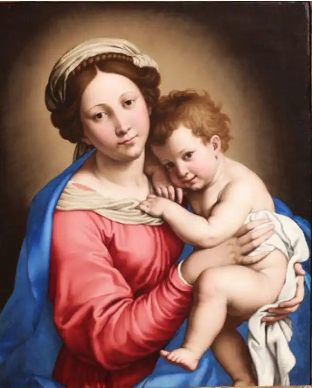 madonna con il bambino sassoferrato