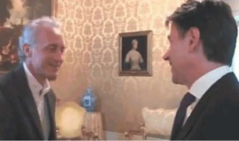 MARCO TRAVAGLIO E GIUSEPPE CONTE