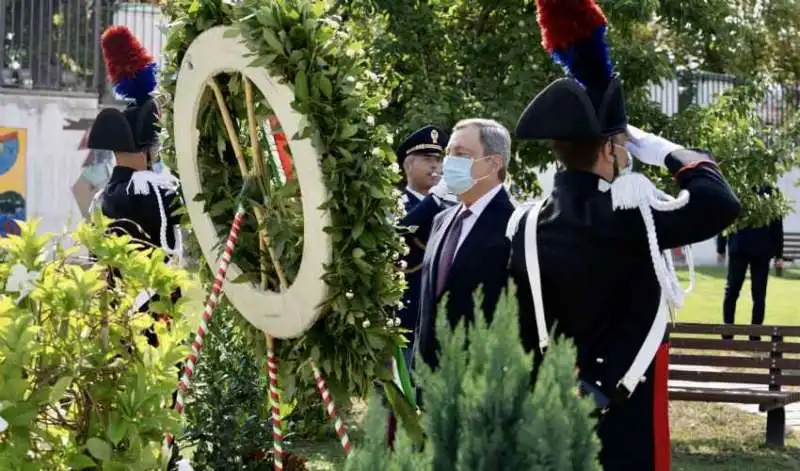 mario draghi alla commemorazione del terromoto di amatrice 6