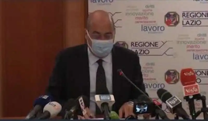 NICOLA ZINGARETTI - CONFERENZA STAMPA SU ATTACCO HACKER