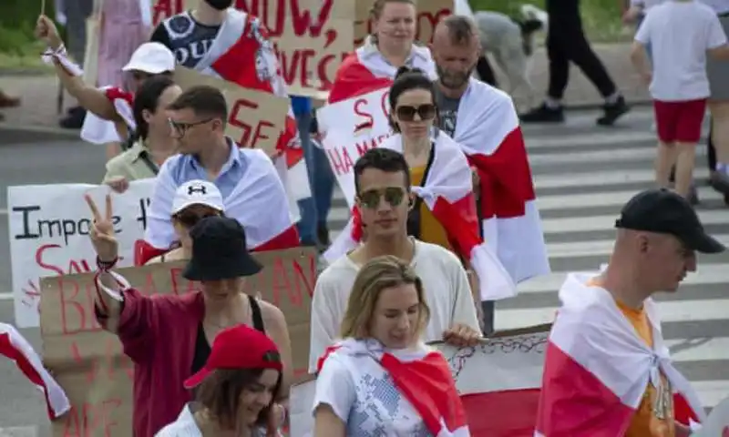 Proteste in bielorussia