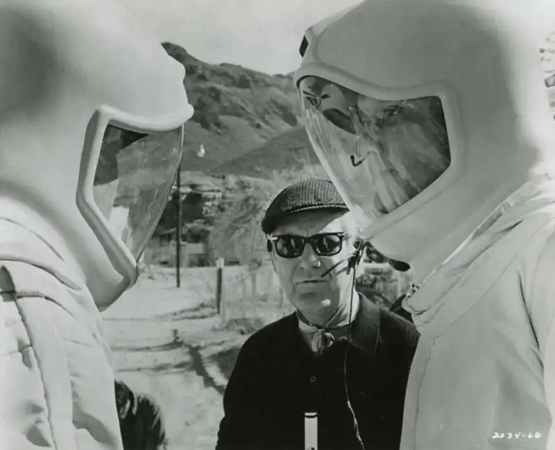 robert wise  sul set di andromeda strain