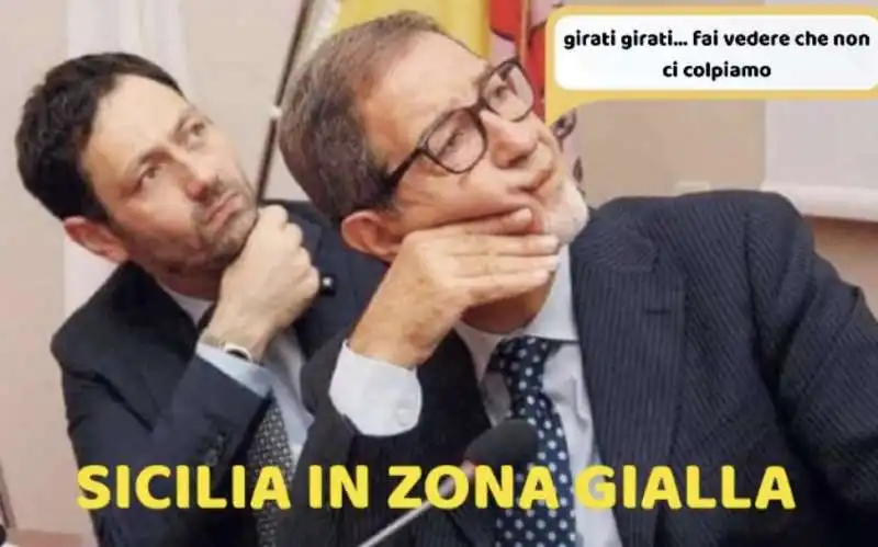 RUGGERO RAZZA NELLO MUSUMECI – SICILIA ZONA GIALLA MEME