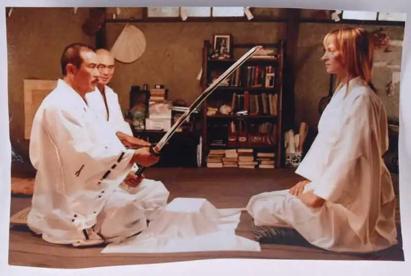 sonny chiba uma thurman kill bill  