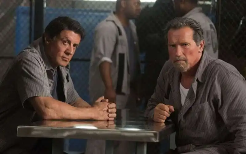 sylvester stallone arnold schwarzenegger   escape plan 