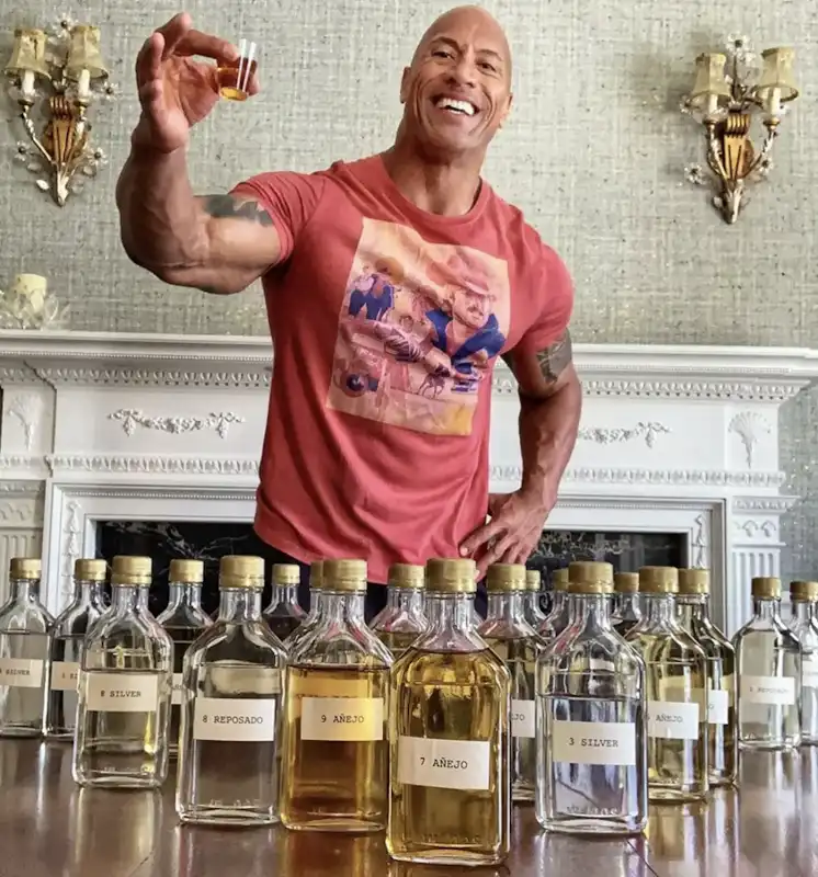 the rock tequila