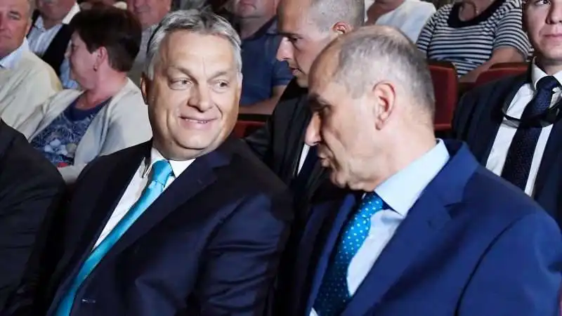 VIKTOR ORBAN JANEZ JANSA 