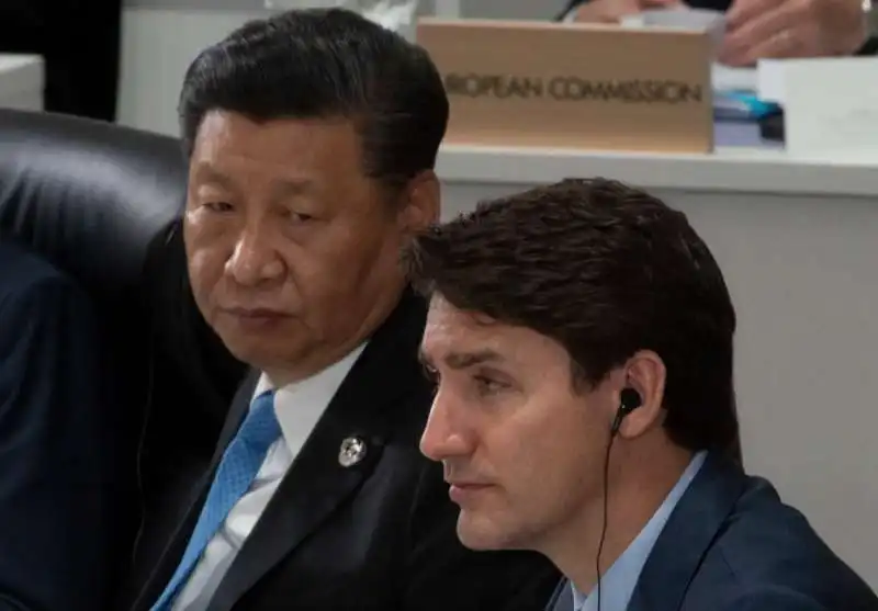 xi jinping e justin trudeau