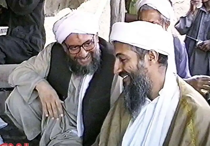 al zawahiri con bin laden 