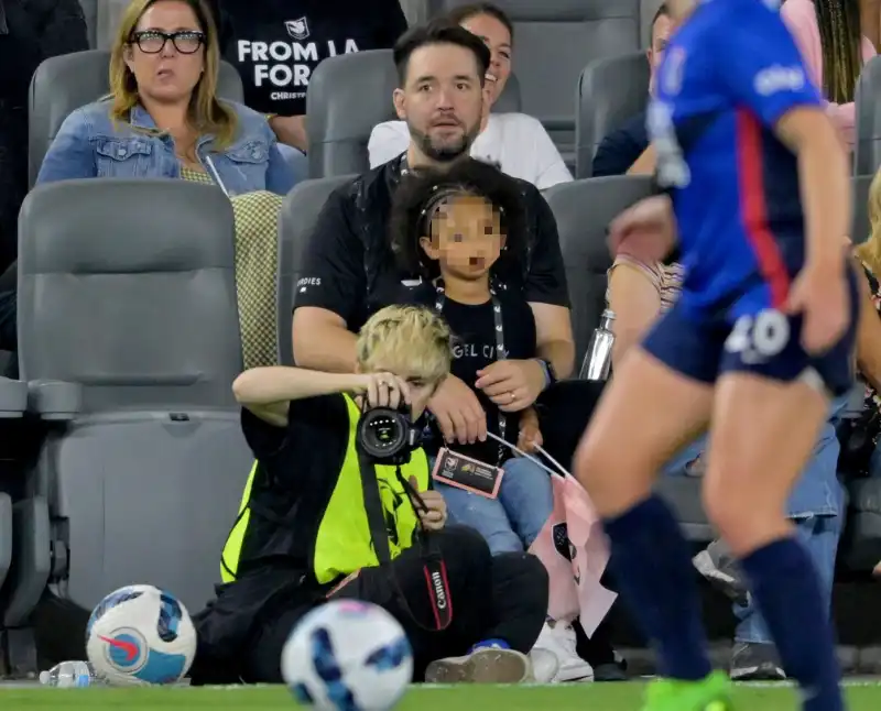 alexis ohanian e la figlia olympia 