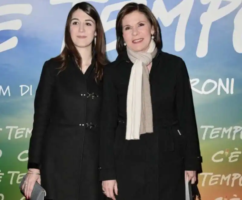 BIANCA BERLINGUER CON LA FIGLIA GIULIA