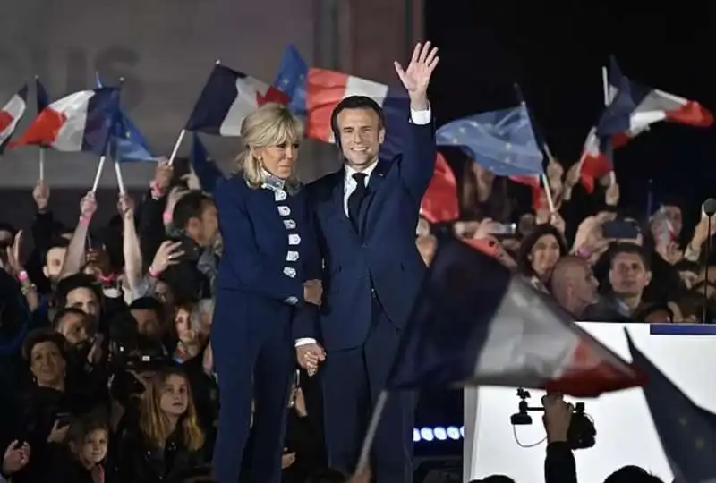 brigitte ed emmanuel macron 