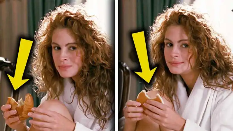 brioche che si trasforma in pancake in pretty woman 