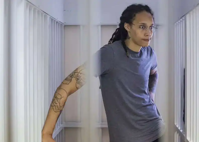 brittney griner in aula a khimki  