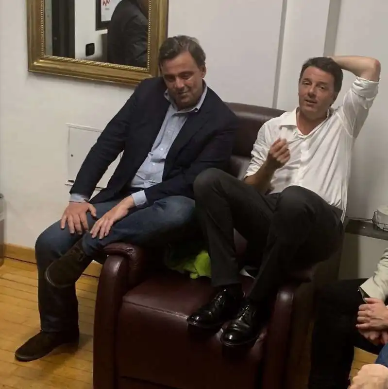 CARLO CALENDA MATTEO RENZI 