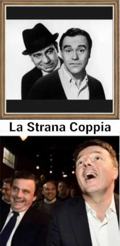 CARLO CALENDA MATTEO RENZI MEME 