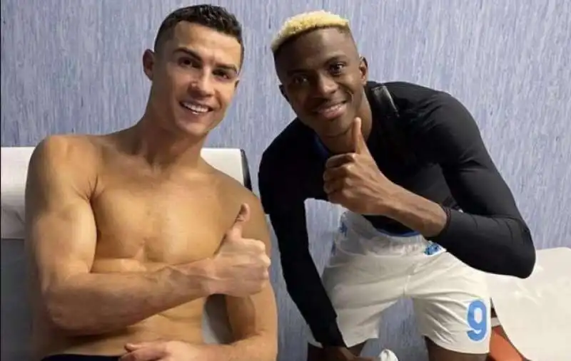 cristiano ronaldo victor osimhen 