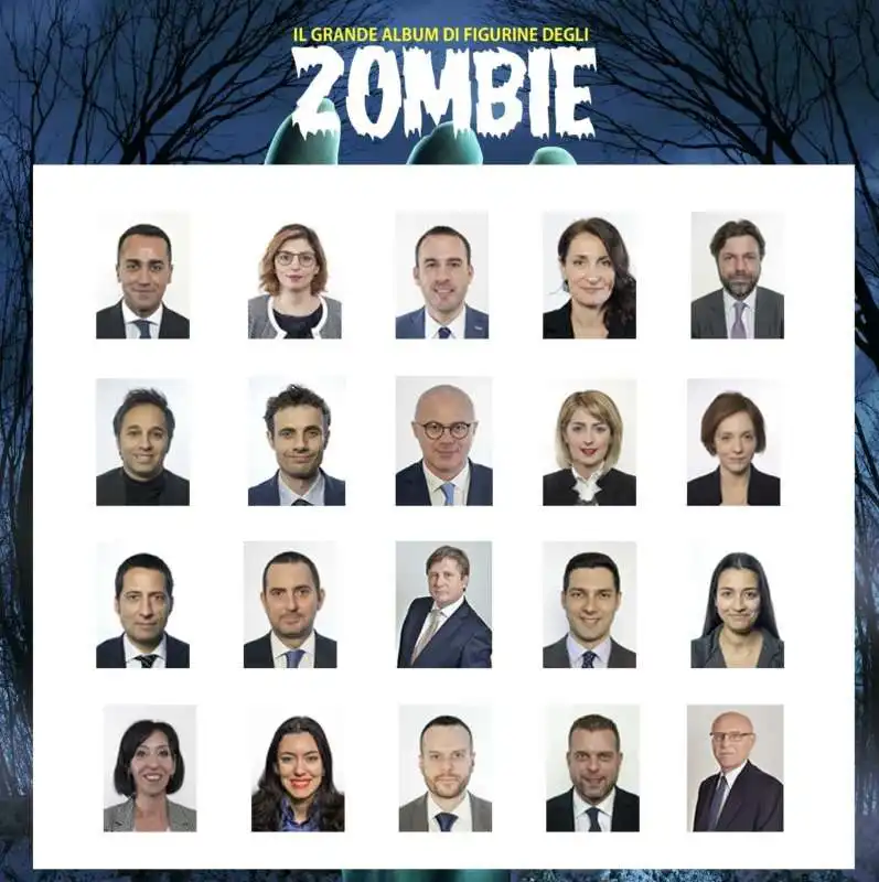 di maio e gli scissionisti come zombie   by beppe grillo   4