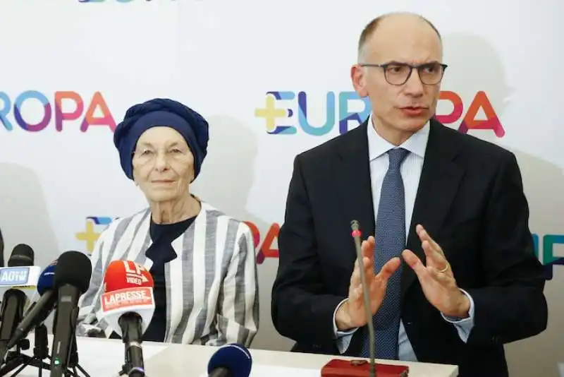  emma bonino   enrico letta  1