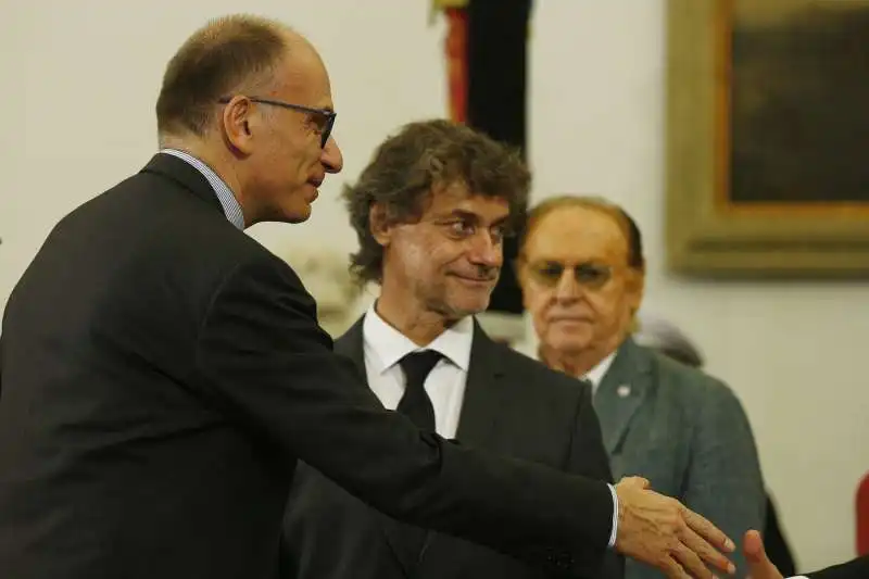 enrico letta alberto angela funerale piero angela 2