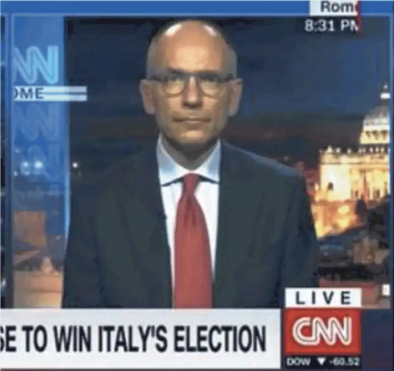 ENRICO LETTA ALLA CNN