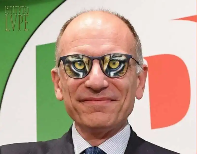 enrico letta e gli occhi della tigre    by istituto lupe 