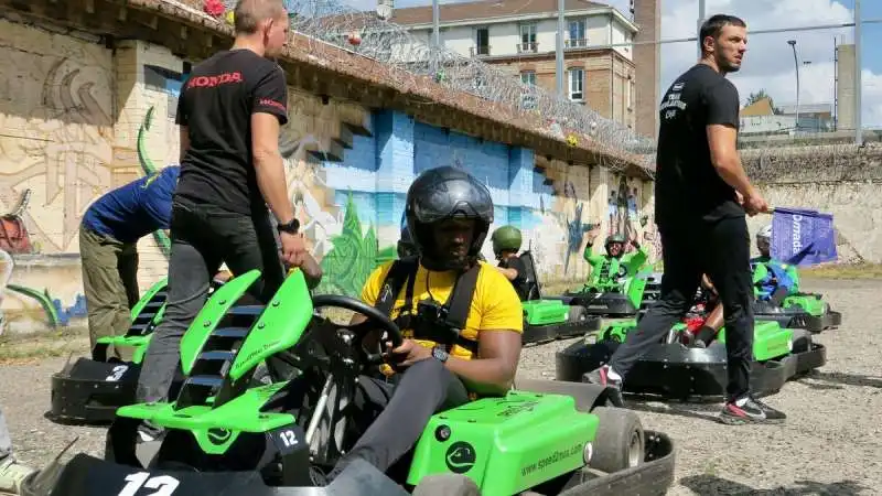 gara di go kart nel carcere di fresnes 2